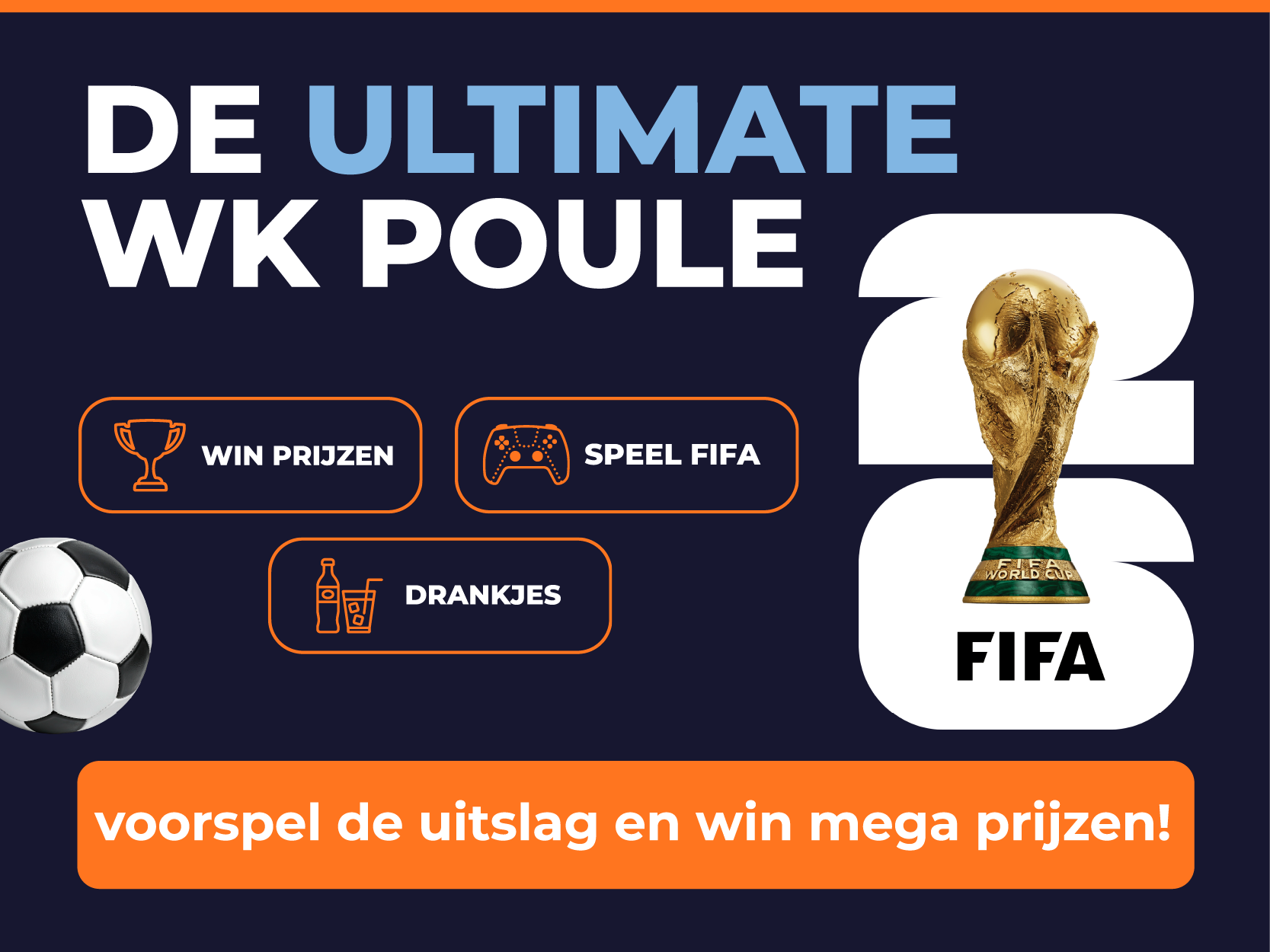 Ultimate VR WK Poule Actie